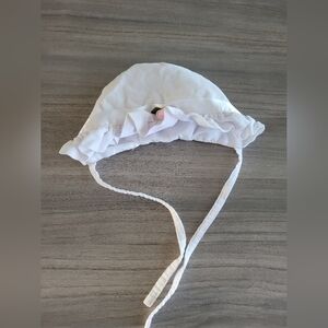 Baby Baptism Bonnet Hat 6-12 months